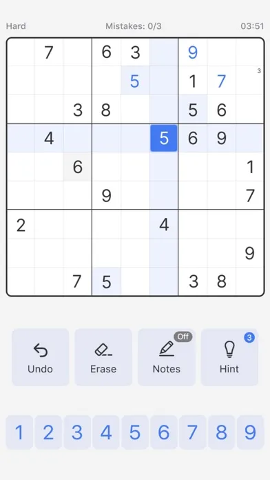 Sudoku Classic Puzzles Games應用截圖