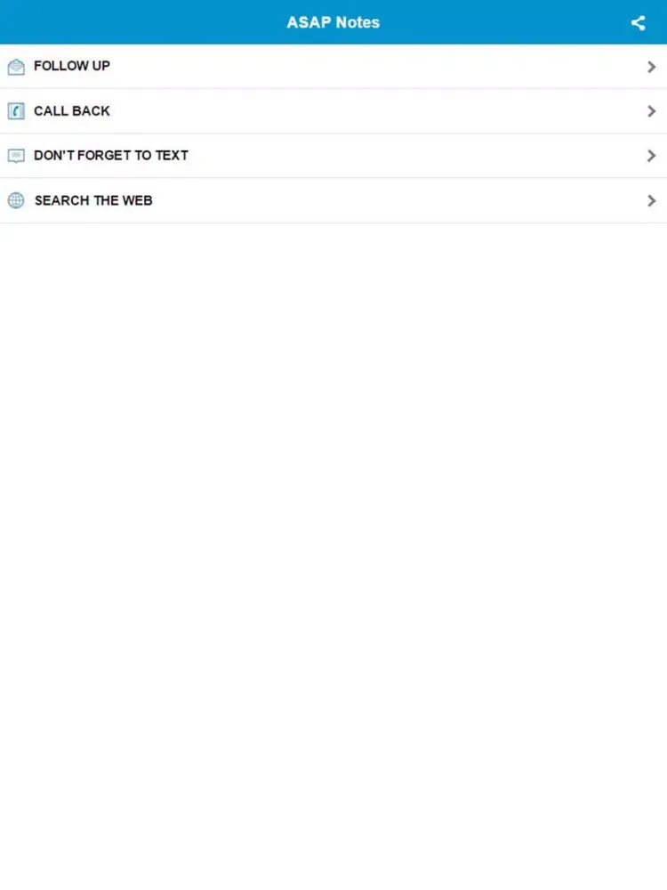 ASAP Notes iPad  스크린샷