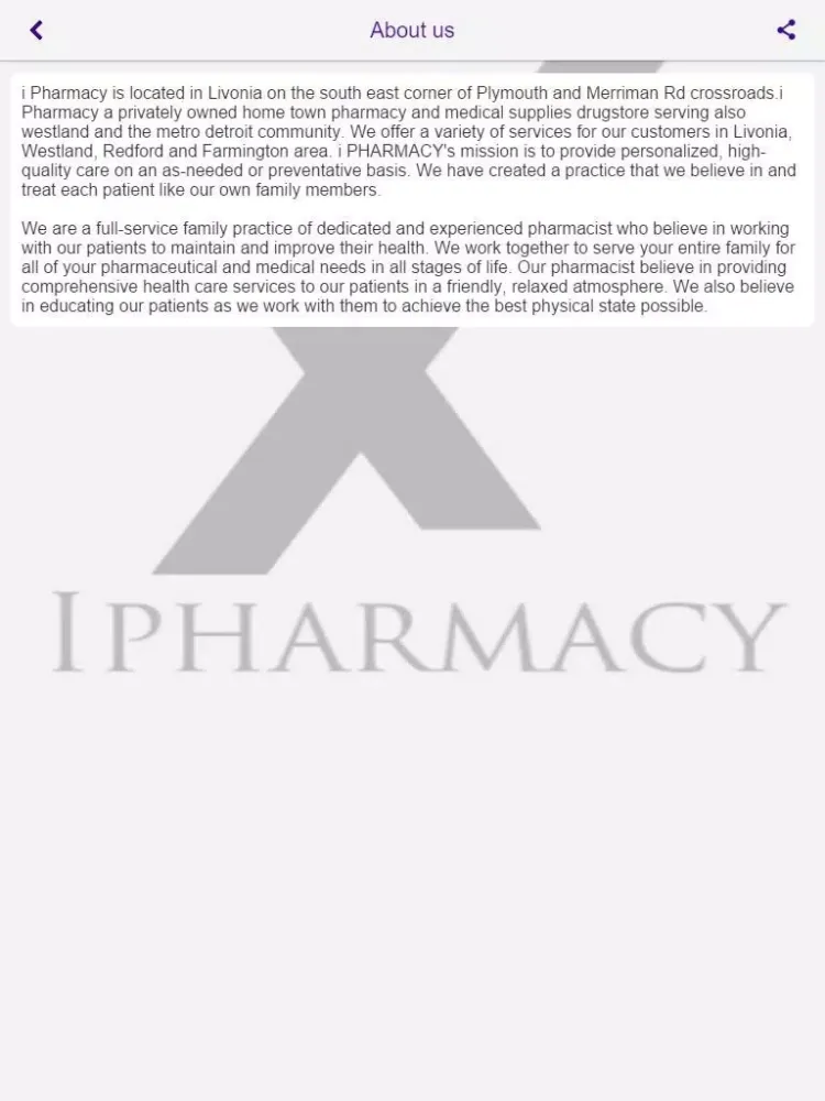صور i-Pharmacy iPad 