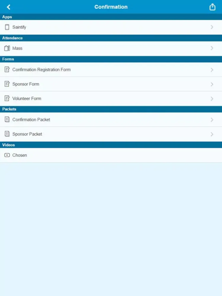 St. Pius X Youth Ministry iPad 应用截图
