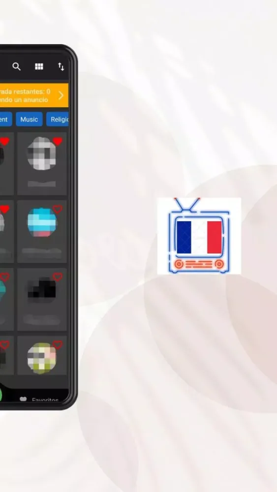 IPTV FRANCIA स्क्रीनशॉट
