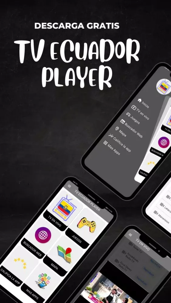 TV ECUADOR PLAYER Screenshots