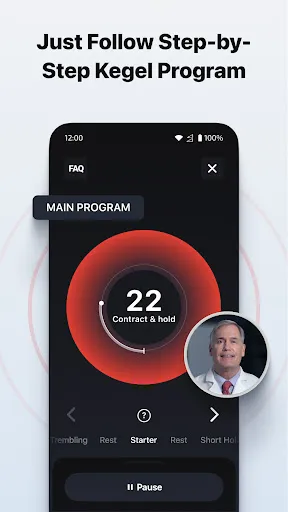 Dr. Kegel: For Men’s Health Screenshots