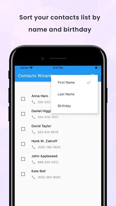 Contacts Wizard应用截图