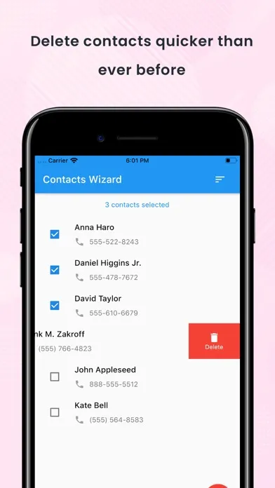 Contacts Wizard应用截图