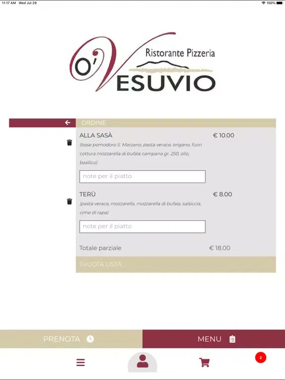 OVesuvio iPad 應用截圖