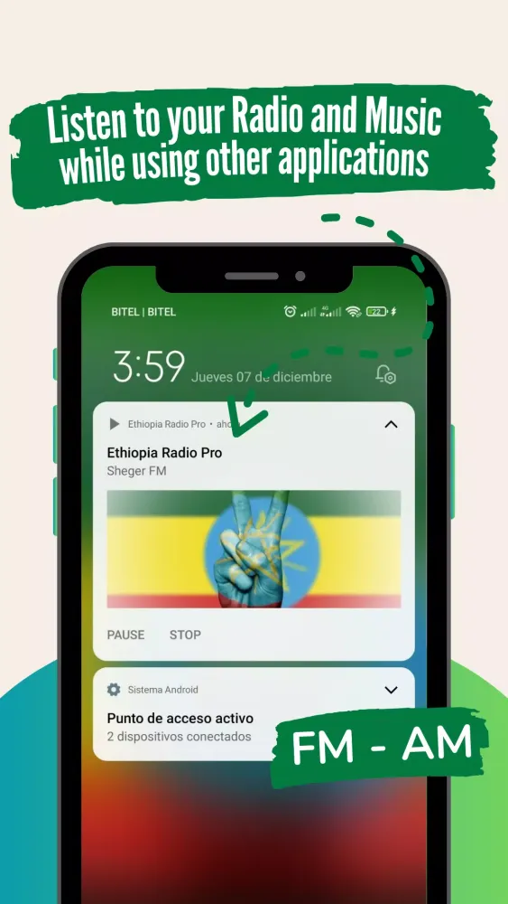 Ethiopia Radio Fm: Live -Music Screenshots