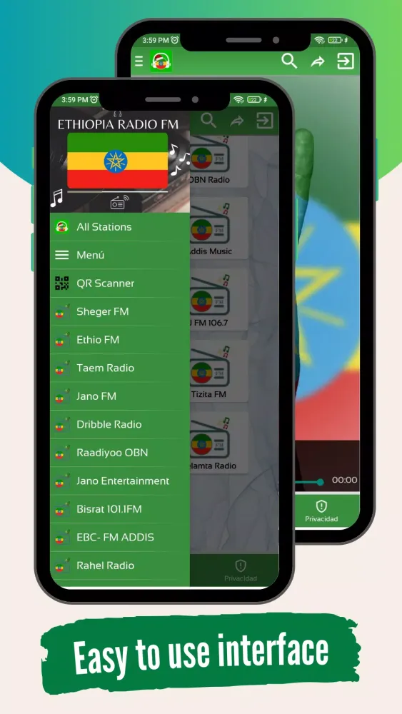 Ethiopia Radio Fm: Live -Music Screenshots