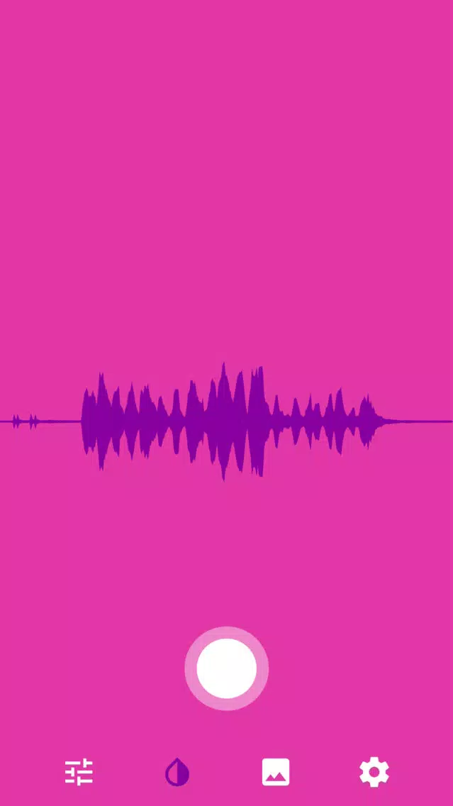 Tangkapan skrin Audiogram.