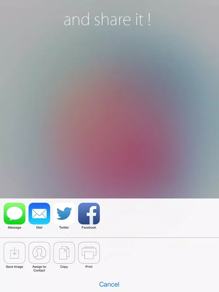 تصاویر Maat : Make blurry wallpaper iPad 