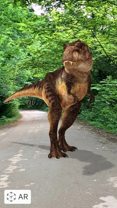 Tangkapan skrin World of Dinosaurs - AR Dinos