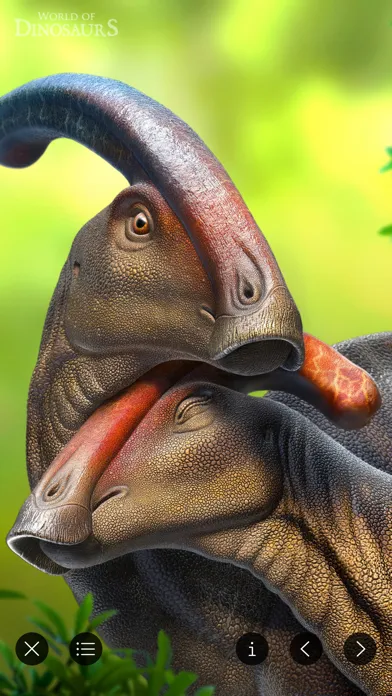 Tangkapan skrin World of Dinosaurs - AR Dinos