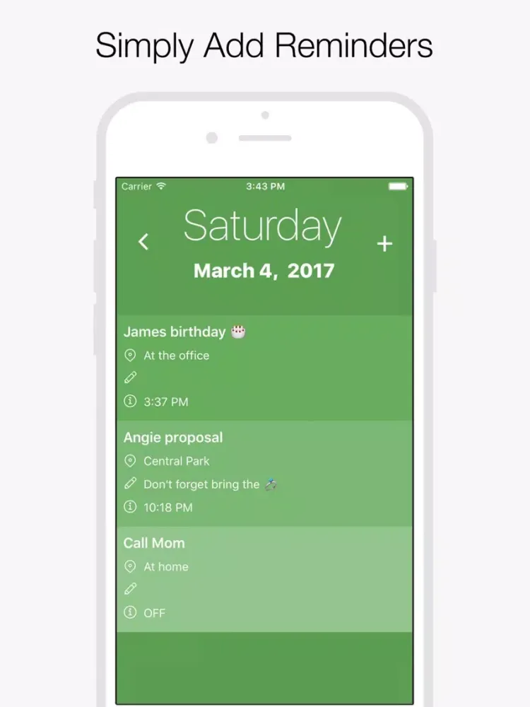 تصاویر Yearly : Your Personal Reminder in a Year iPad 