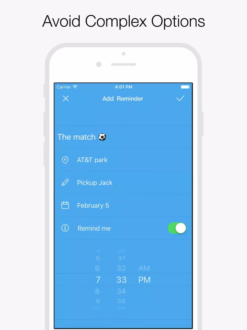 Yearly : Your Personal Reminder in a Year iPad  স্ক্রিনশট