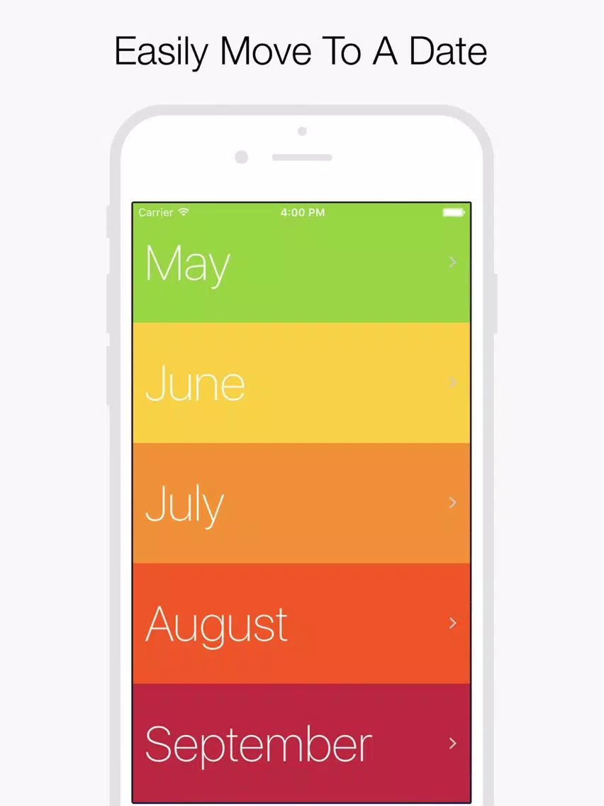 Yearly : Your Personal Reminder in a Year iPad  স্ক্রিনশট