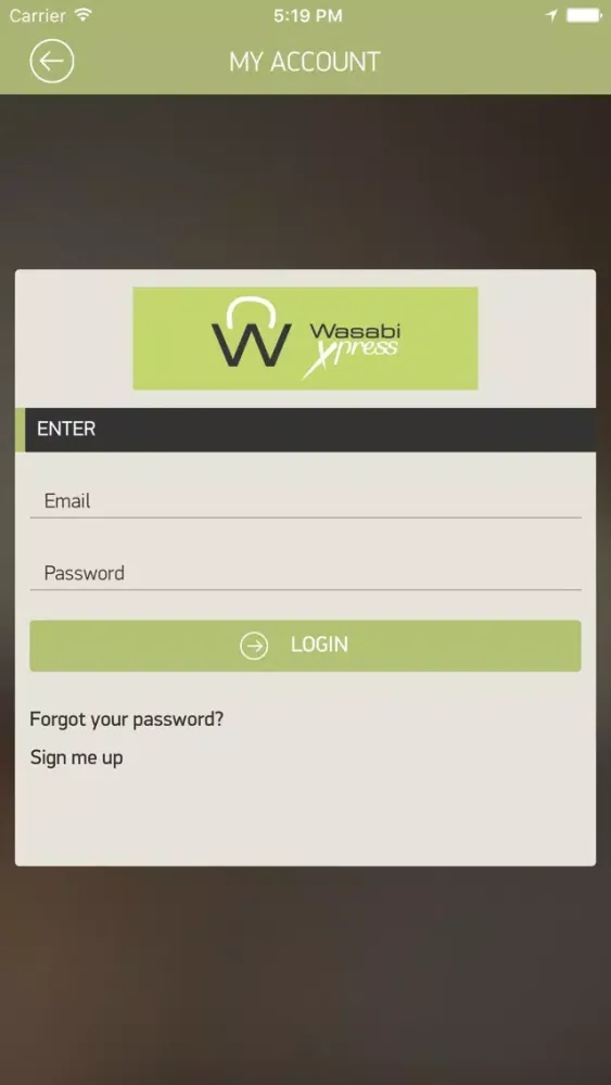 Wasabi Xpress स्क्रीनशॉट