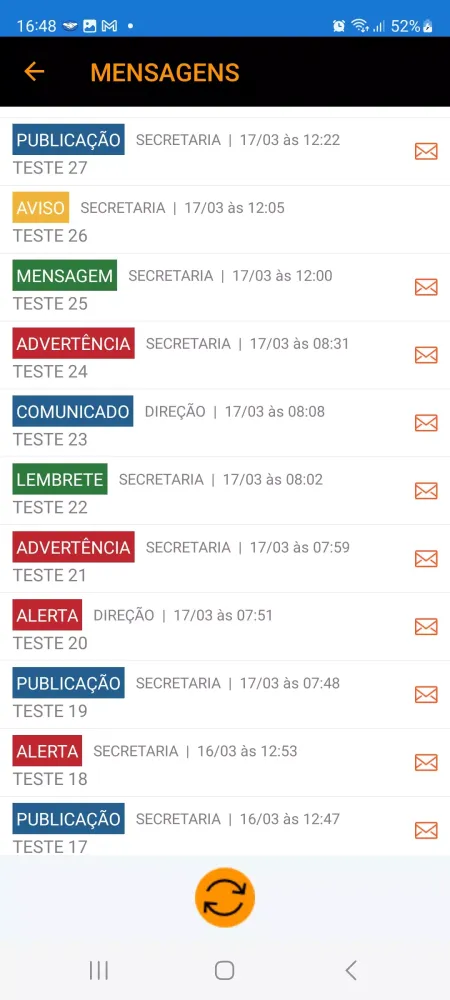 Informa Escola Screenshots