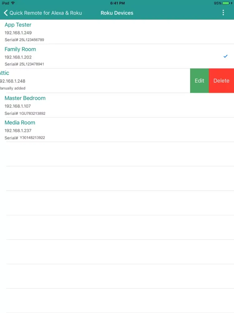Capturas de tela do Quick Remote for Alexa & Roku iPad 