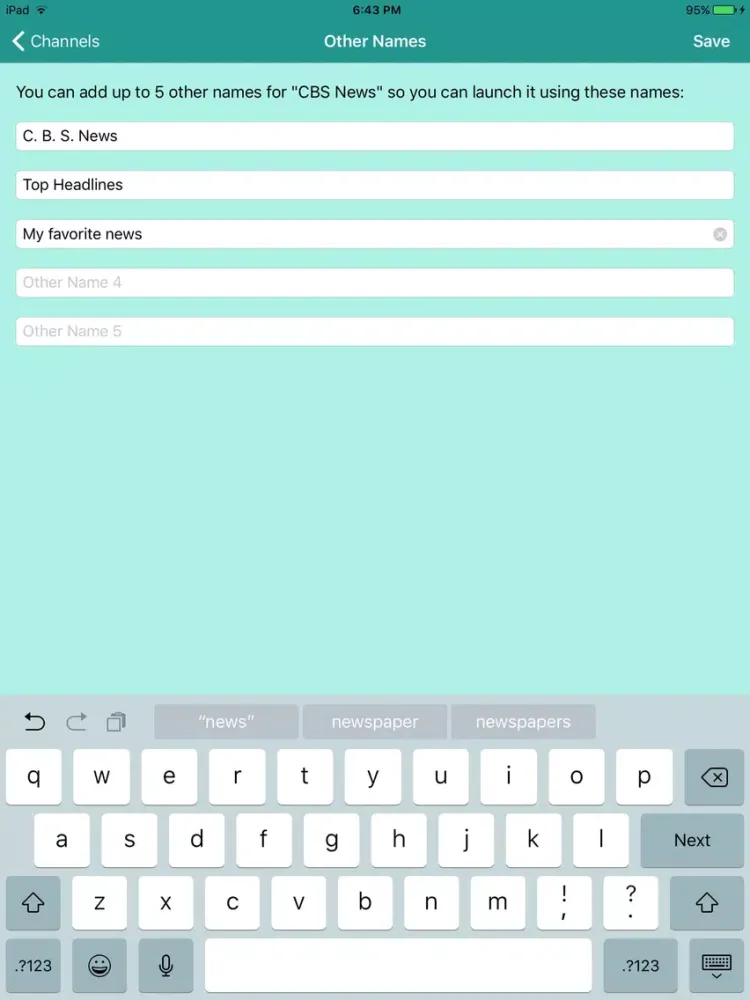 Capturas de tela do Quick Remote for Alexa & Roku iPad 