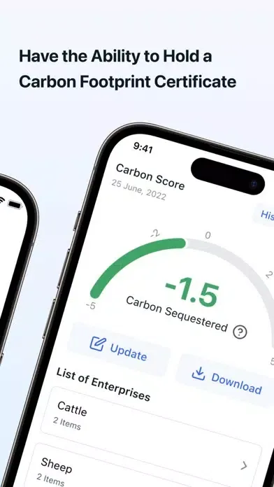 Capturas de pantalla de MyFootprint: Carbon Assessment