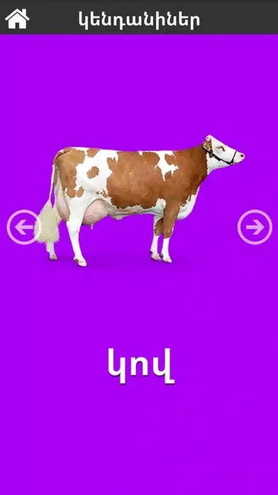 Captures d'écran de First 50 Words - Armenian Lite