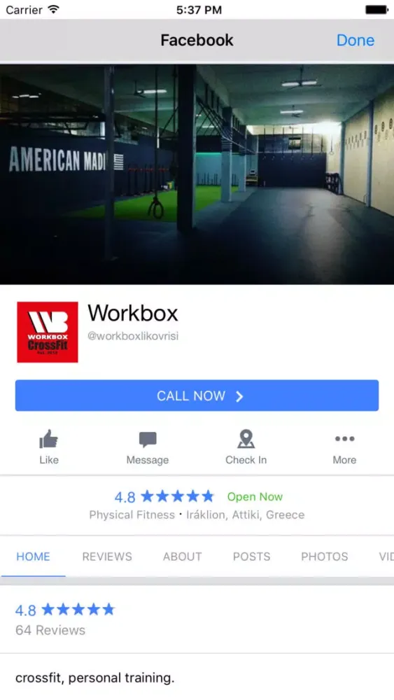 WorkBox CF スクリーンショット