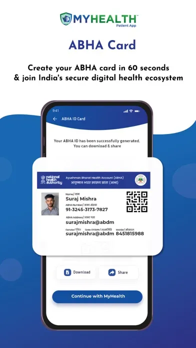 Capturas de pantalla de MyHealth-Digital Health Locker