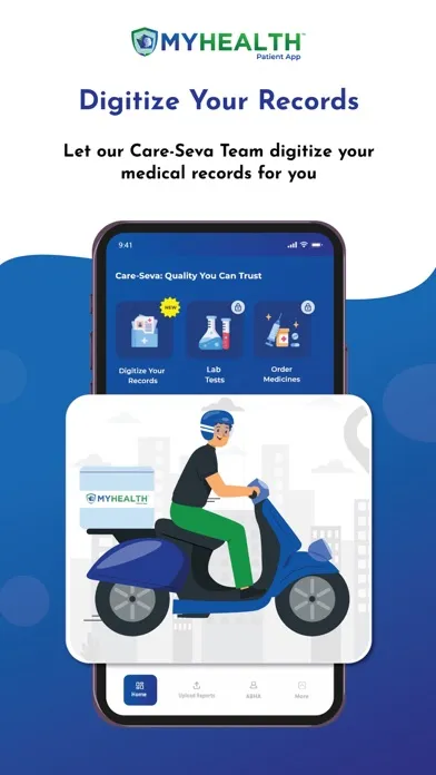 Capturas de pantalla de MyHealth-Digital Health Locker