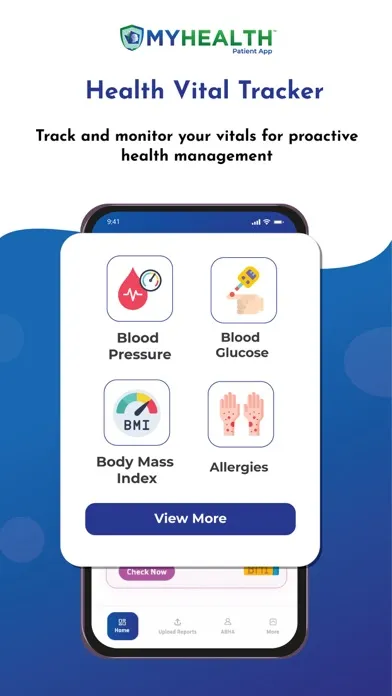 Capturas de pantalla de MyHealth-Digital Health Locker