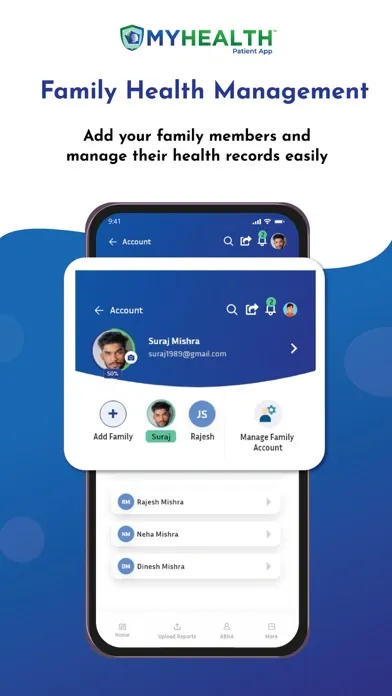 Capturas de pantalla de MyHealth-Digital Health Locker