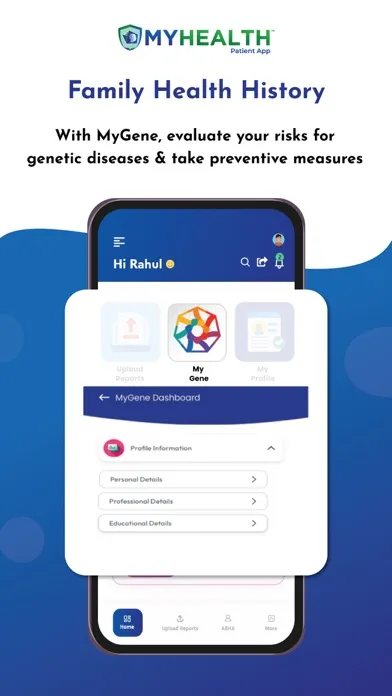 Capturas de pantalla de MyHealth-Digital Health Locker