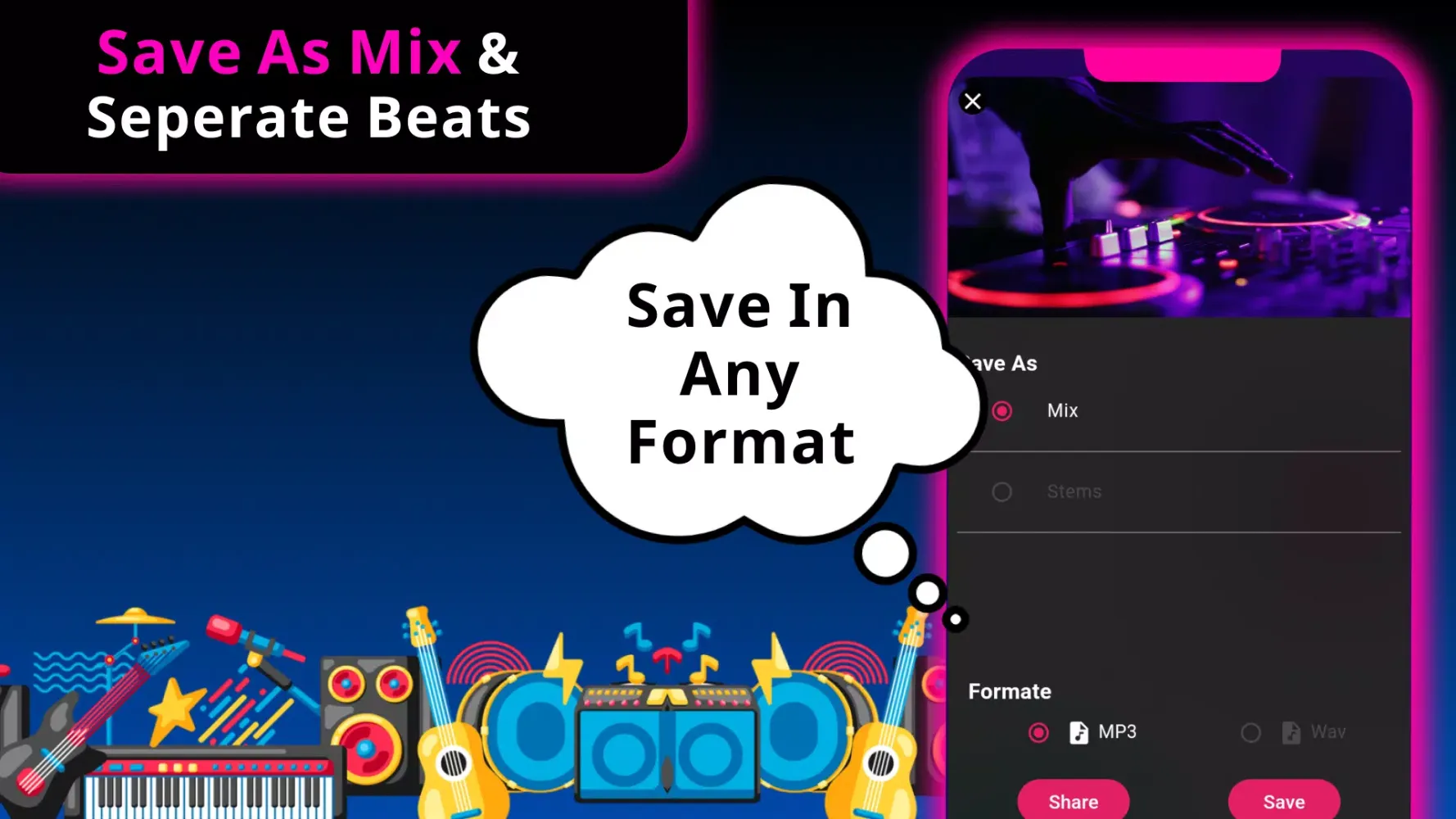 SplitBeat Song Vocal Remover Screenshots
