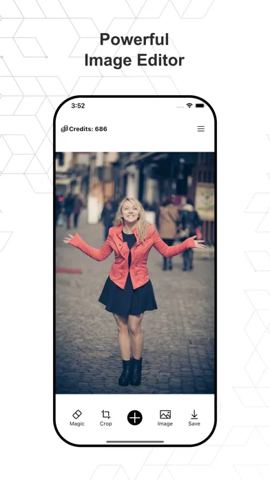 ภาพหน้าจอของ Magic Eraser Background Eraser