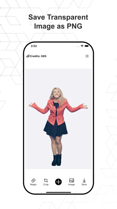 ภาพหน้าจอของ Magic Eraser Background Eraser