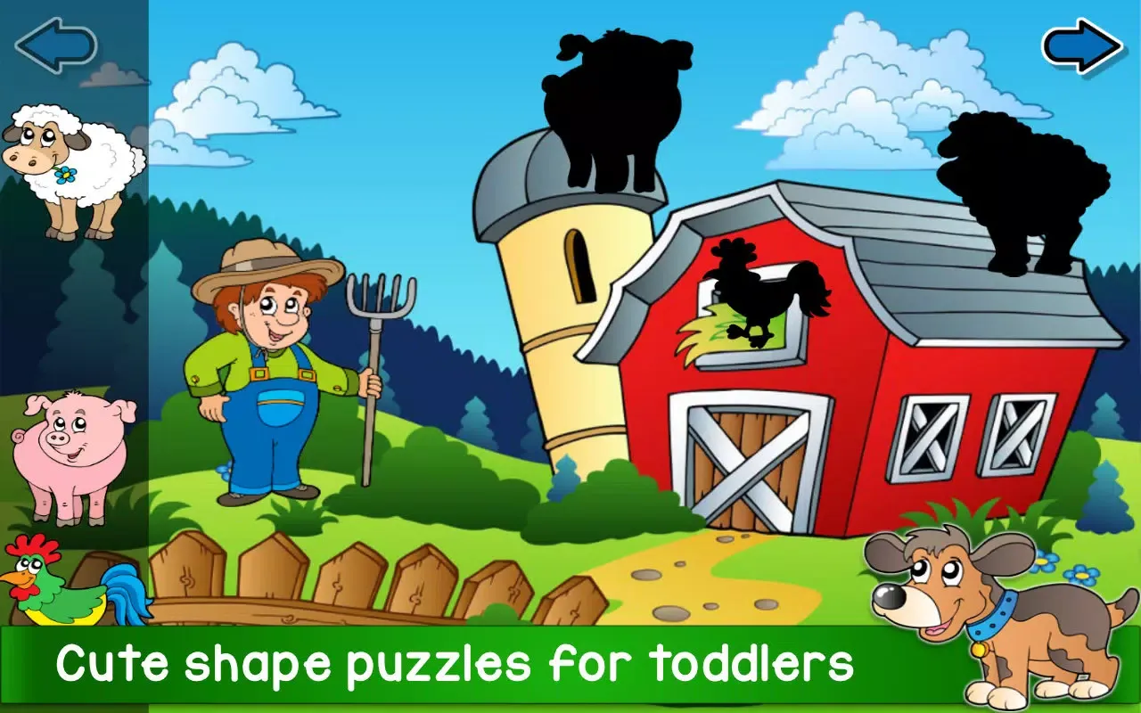 Baby Games Animal Shape Puzzle Screenshots