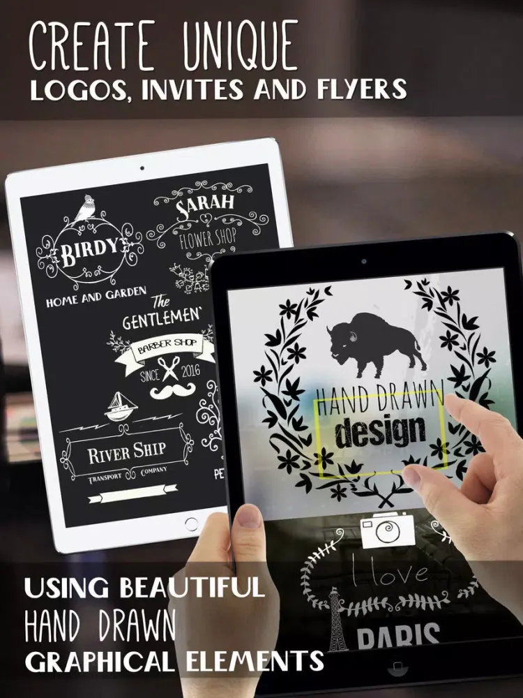 HD Logo Maker & Logo Design iPad  Ekran Görüntüleri