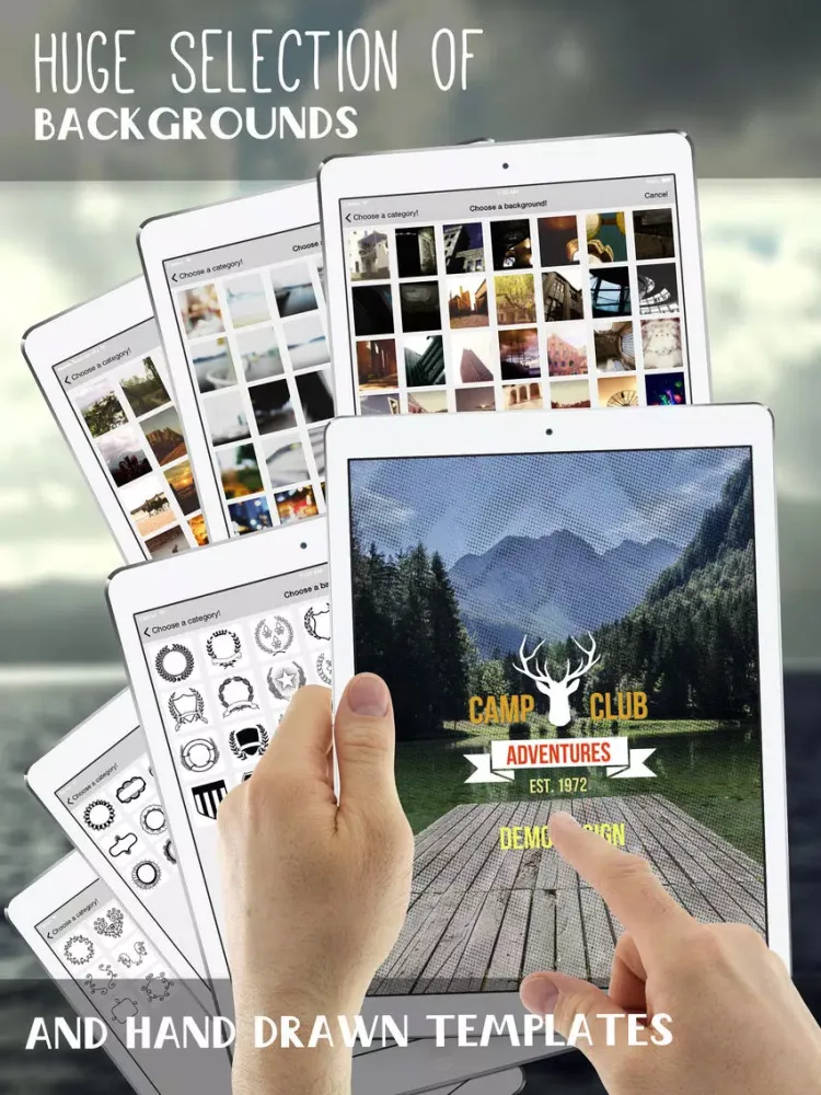 HD Logo Maker & Logo Design iPad  Ekran Görüntüleri