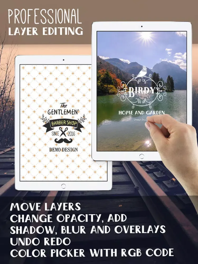 HD Logo Maker & Logo Design iPad  Ekran Görüntüleri