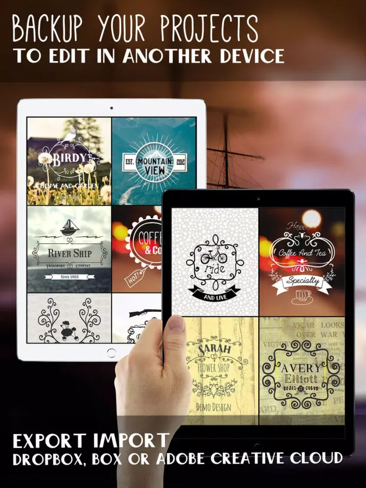 HD Logo Maker & Logo Design iPad  Ekran Görüntüleri