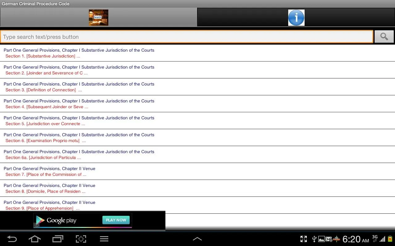 German Criminal Procedure Code Screenshots