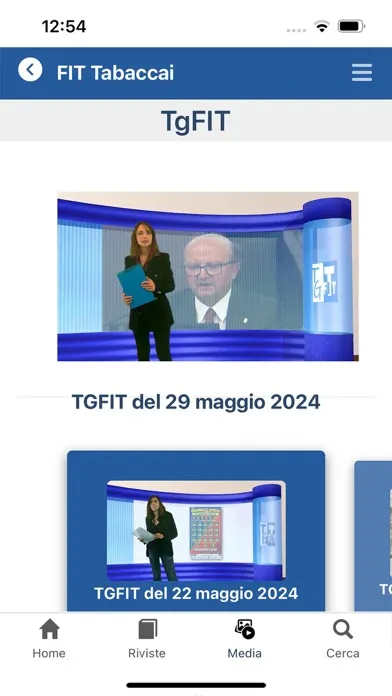 Ảnh chụp màn hình của Federazione Italiana Tabaccai