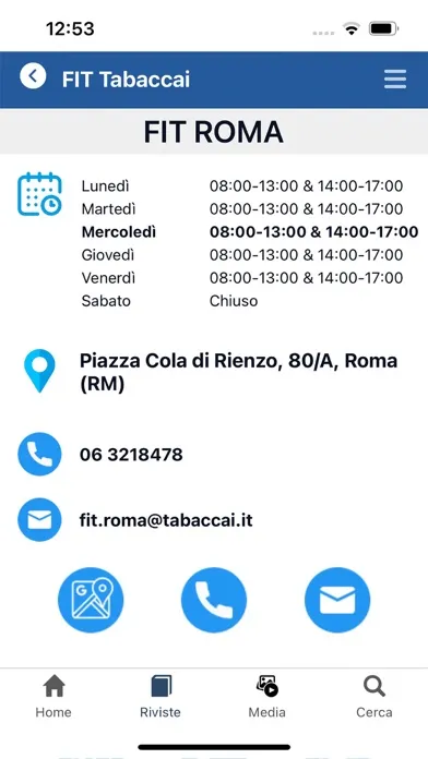 Ảnh chụp màn hình của Federazione Italiana Tabaccai