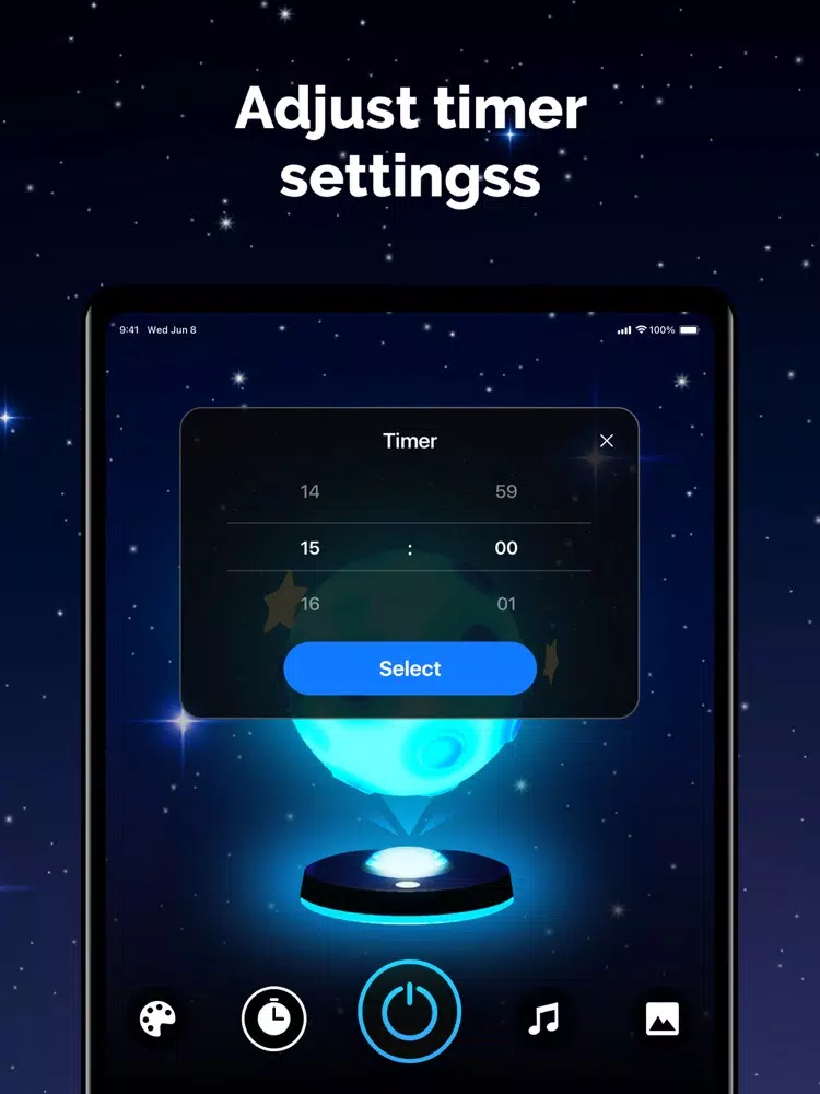Calming Lamp: Relax and Sleep iPad  Ekran Görüntüleri