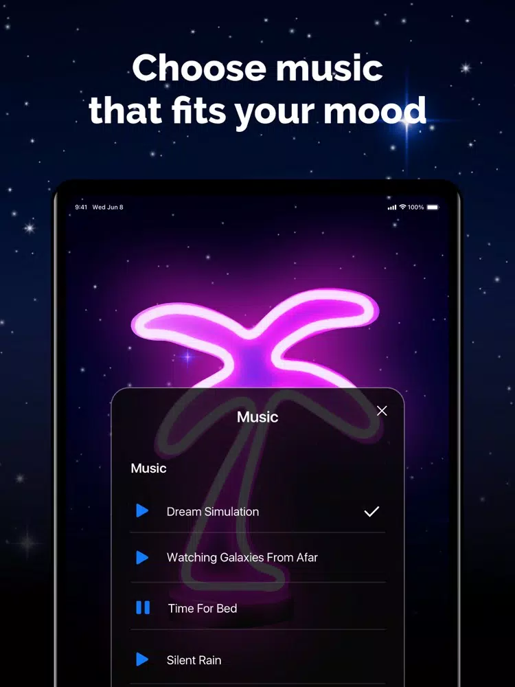 Calming Lamp: Relax and Sleep iPad  Ekran Görüntüleri