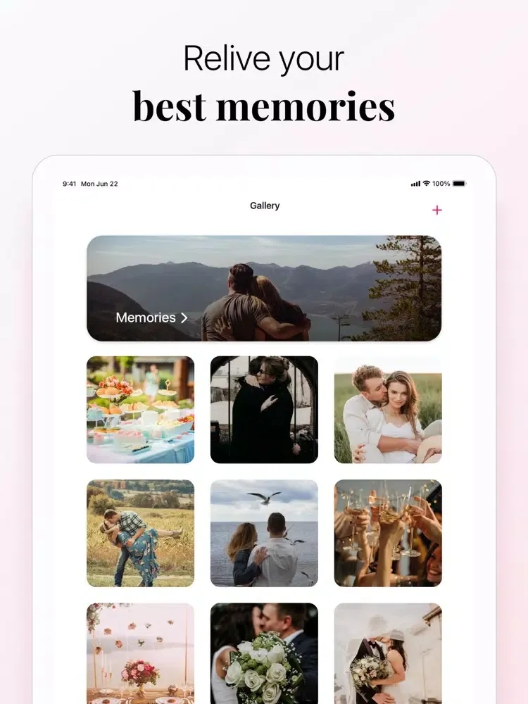 Couple Calendar: Anniversary iPad 应用截图
