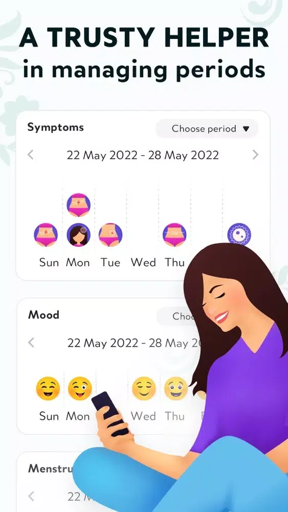 My Period Cycle Tracker应用截图