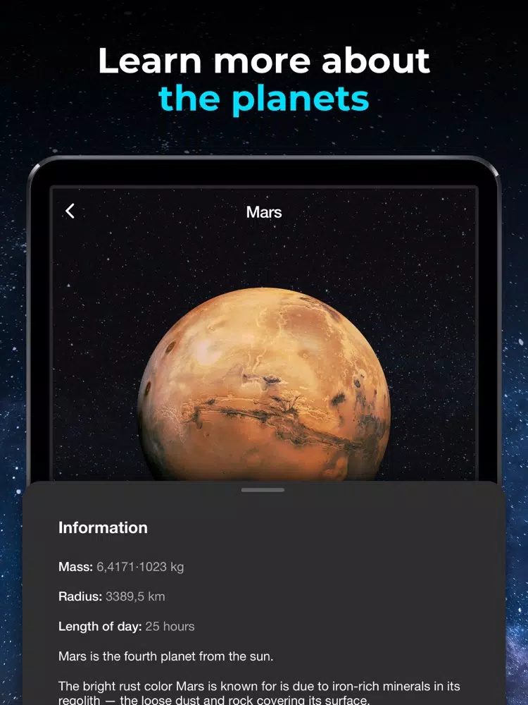 Astronomy Guide: Space Tracker iPad  스크린샷