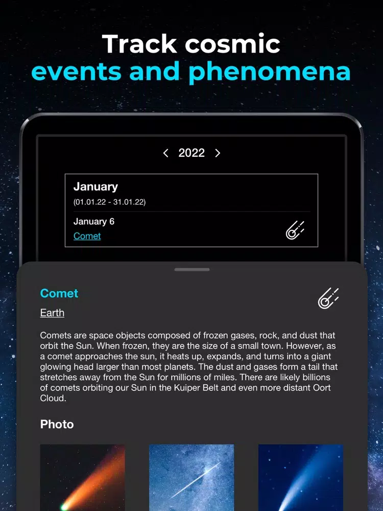 Astronomy Guide: Space Tracker iPad  스크린샷