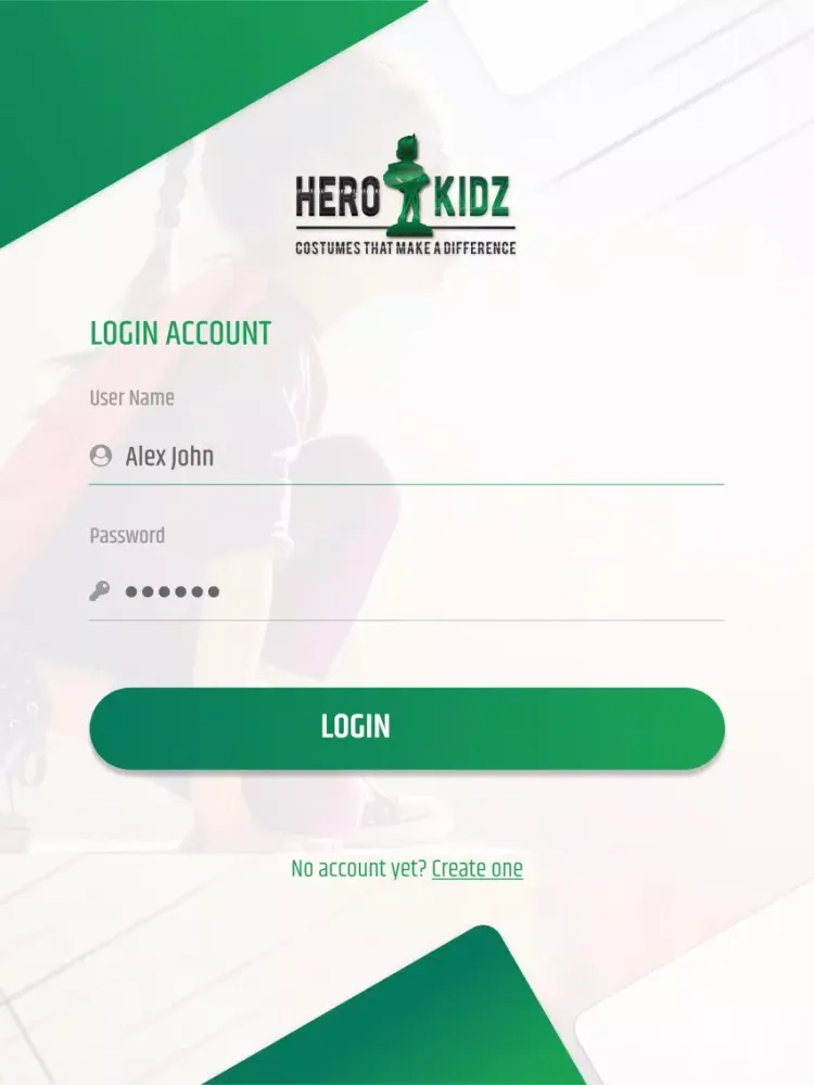 Ảnh chụp màn hình của Hero Kids iPad 