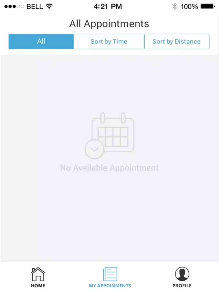 Tangkapan skrin TravaLab iPad 